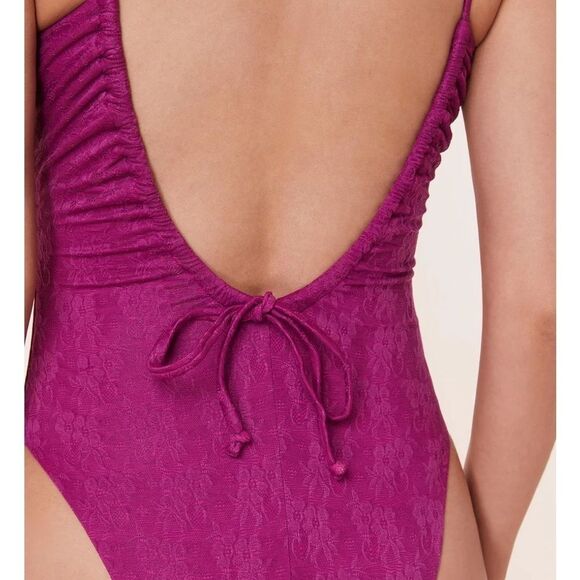 Andie The Liku One Piece LT Swimsuit Aurora size Large‎ NWT long torso - Picture 3 of 9